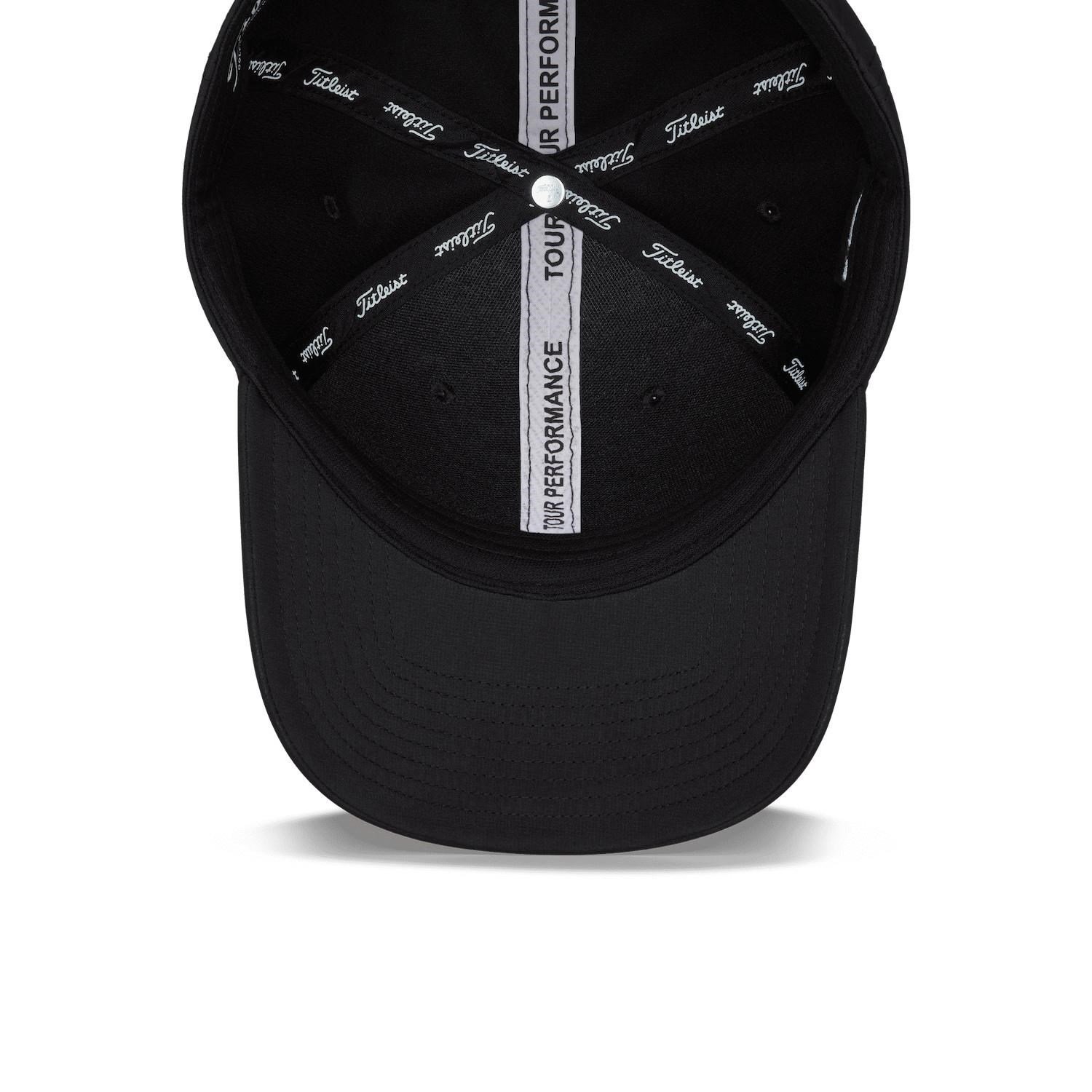 Titleist Tour Performance casquette homme, noir/blanc