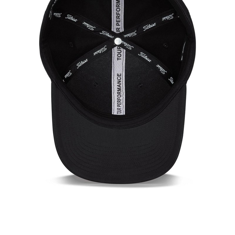 Titleist Tour Performance casquette homme, noir/blanc