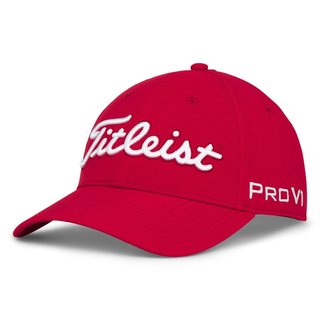 Titleist Tour Performance casquette homme, rouge/blanc