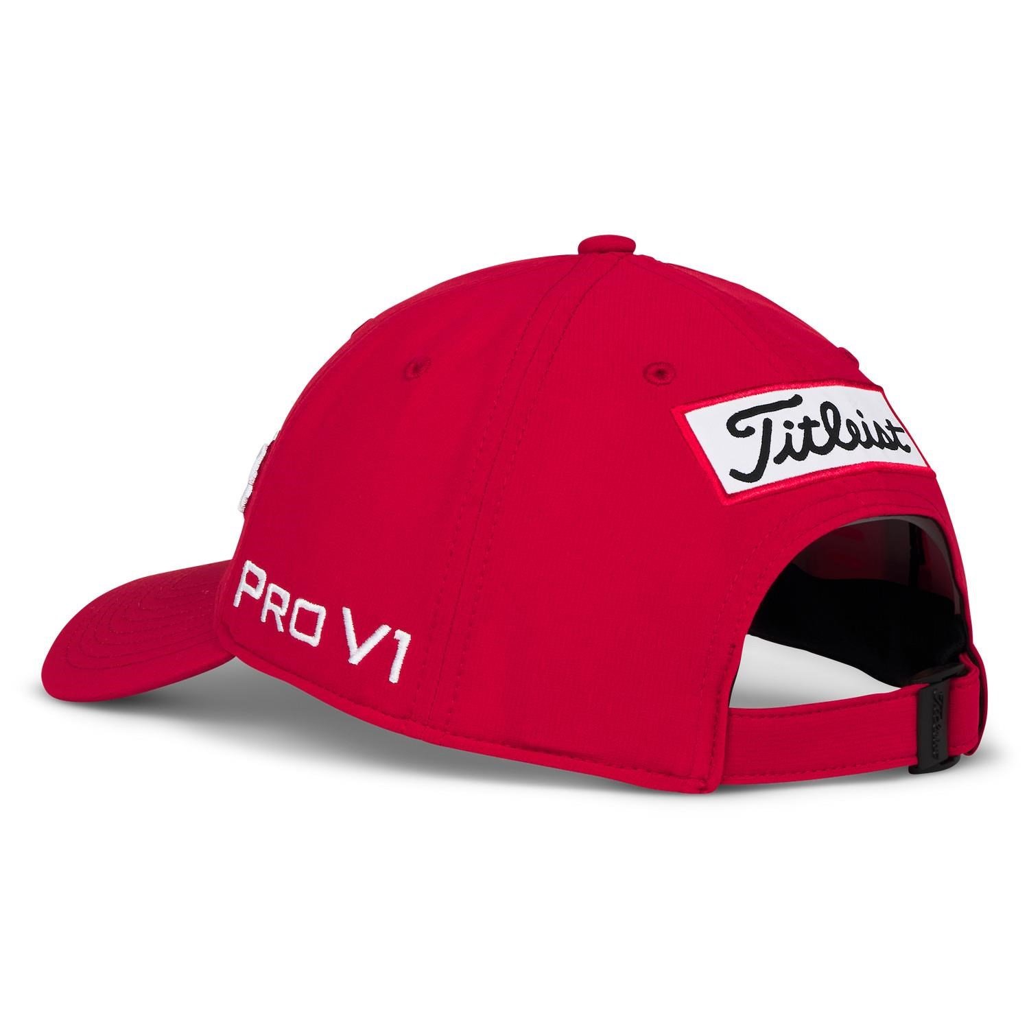 Titleist Tour Performance casquette homme, rouge/blanc