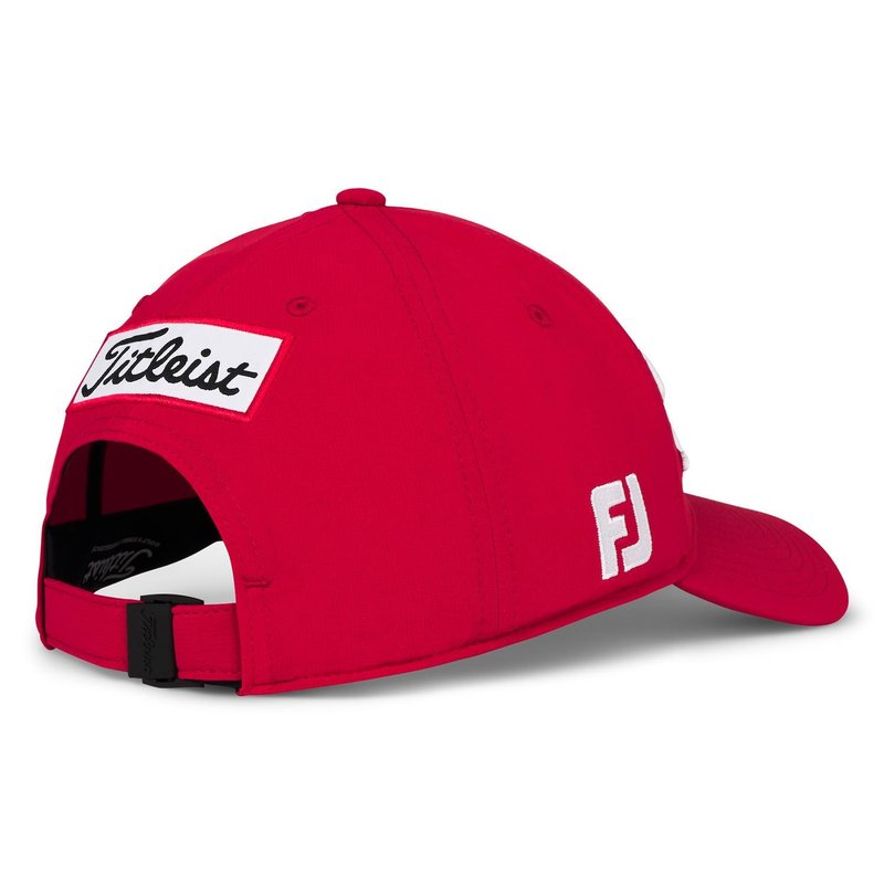 Titleist Tour Performance casquette homme, rouge/blanc