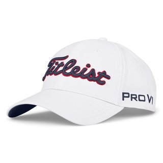 Titleist Tour Performance casquette homme, blanc/marine/rouge