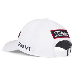Titleist Tour Performance casquette homme, blanc/marine/rouge