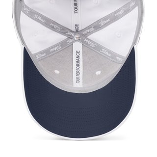 Titleist Tour Performance casquette homme, blanc/marine/rouge