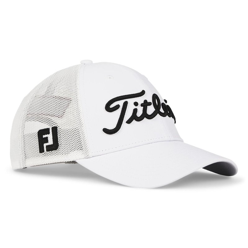 Titleist Tour Mesh casquette homme, blanc/noir