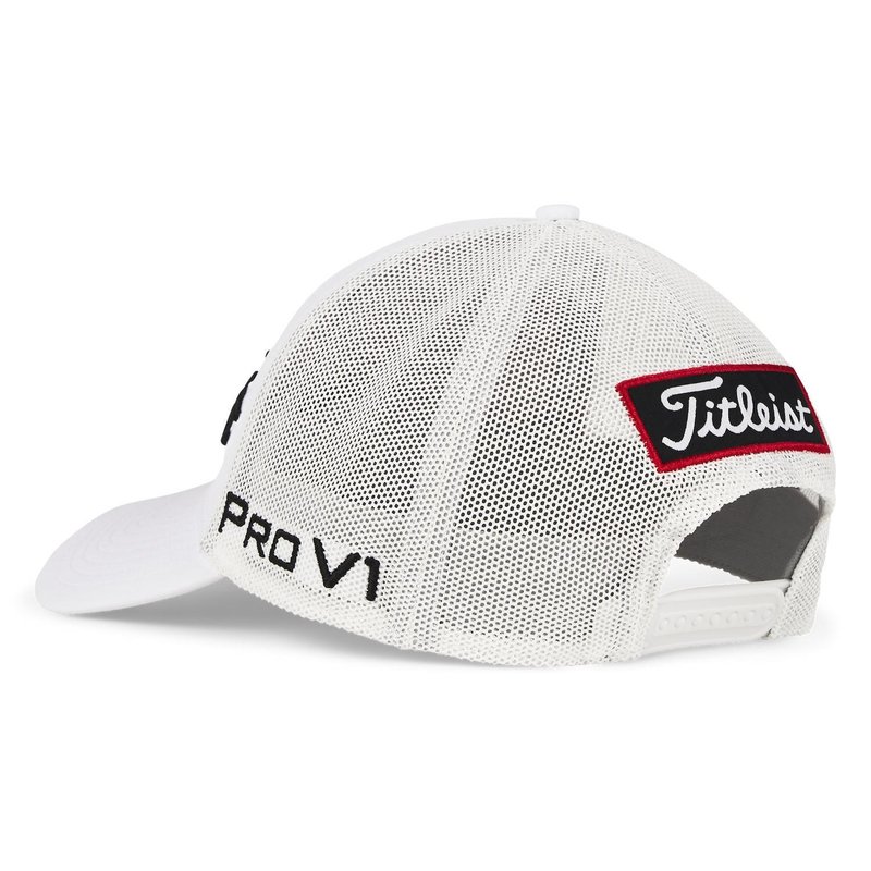 Titleist Tour Mesh casquette homme, blanc/noir
