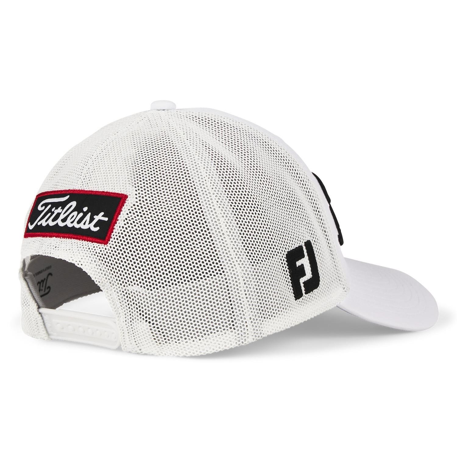 Titleist Tour Mesh casquette homme, blanc/noir