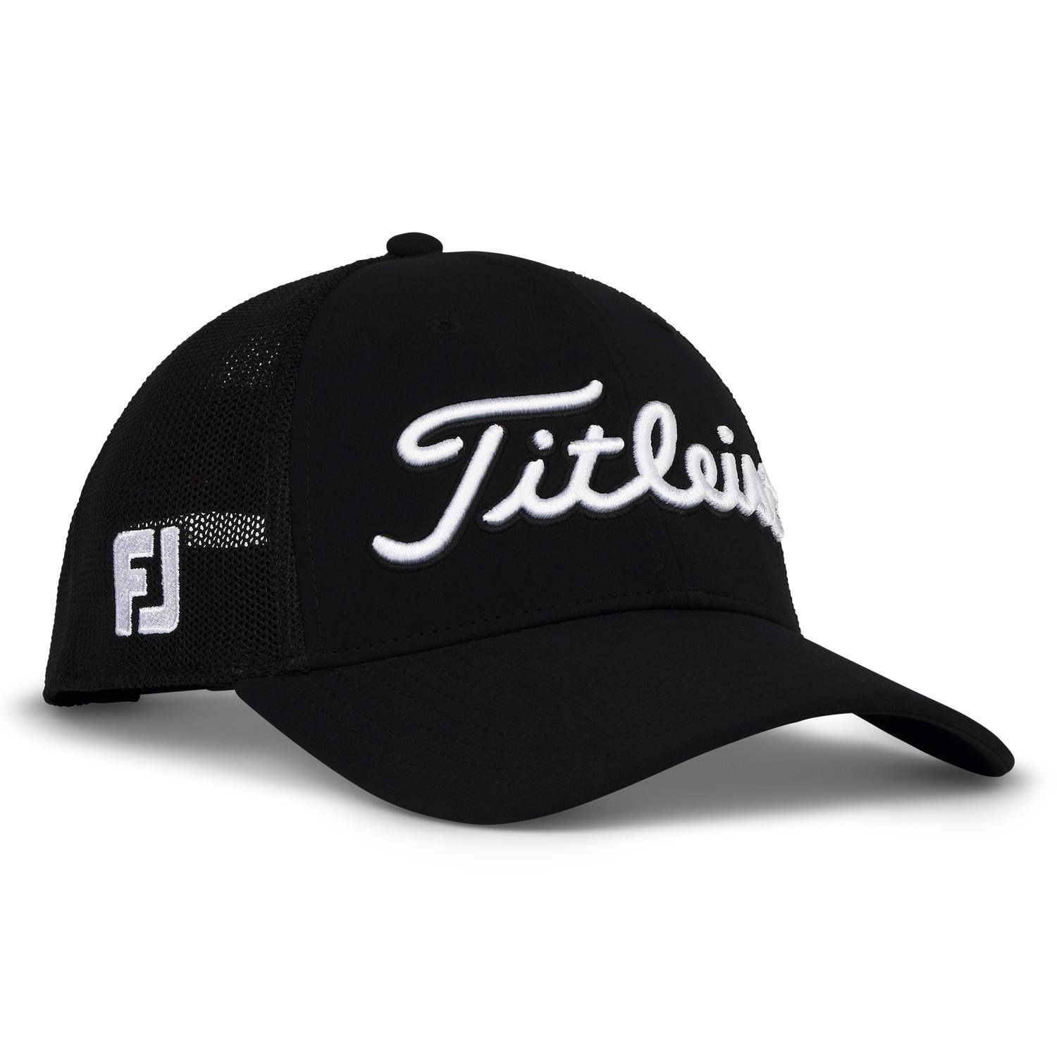 Titleist Tour Mesh casquette homme, noir/blanc