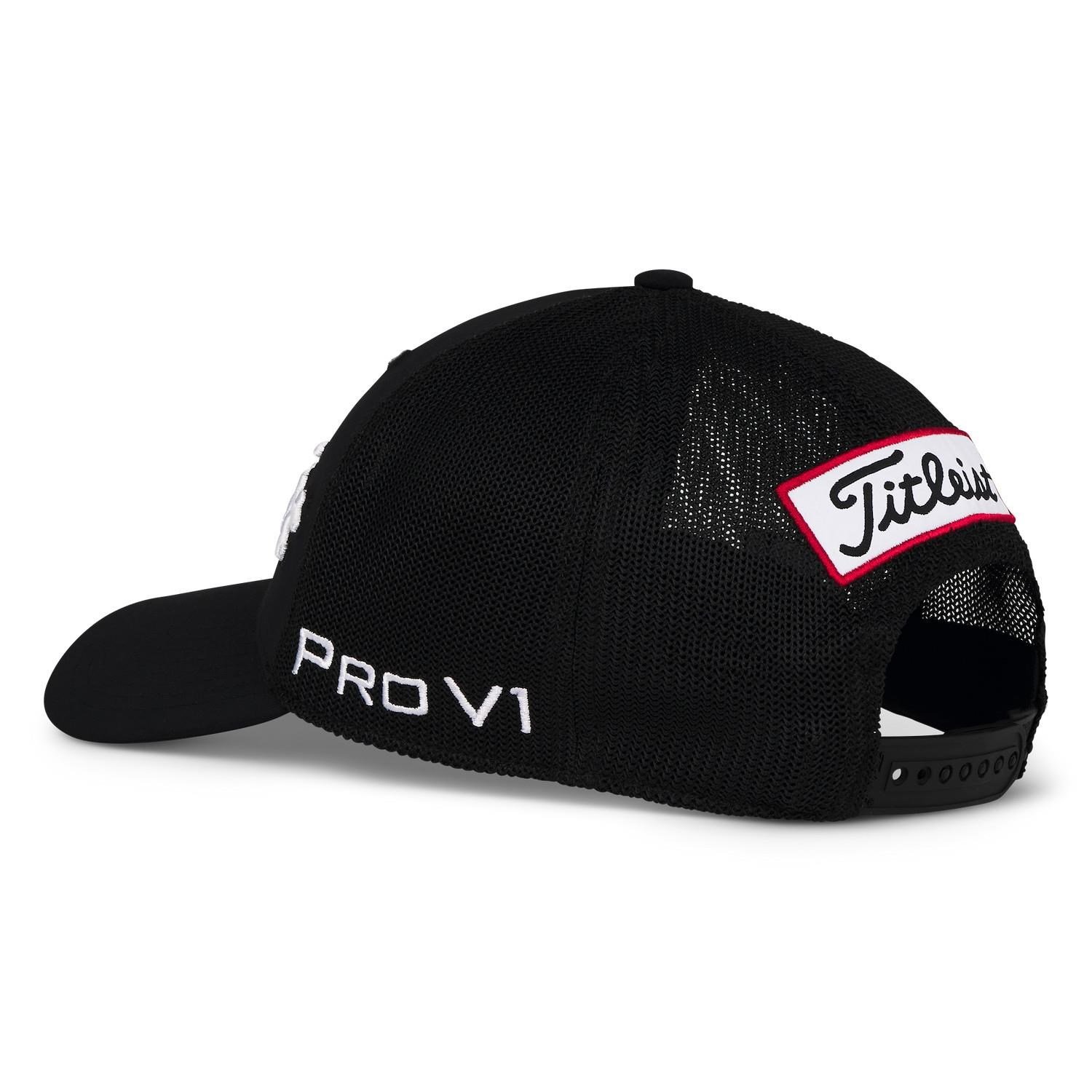 Titleist Tour Mesh casquette homme, noir/blanc