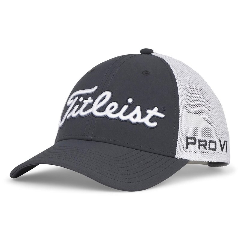 Titleist Tour Mesh casquette homme, charcoal/white