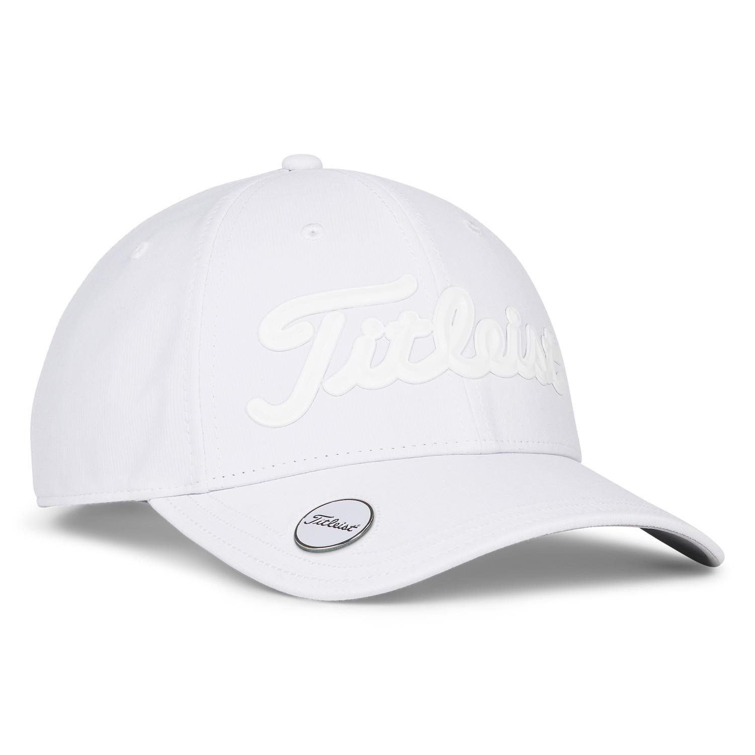 Titleist Players Ball Marker casquette homme, blanc/blanc