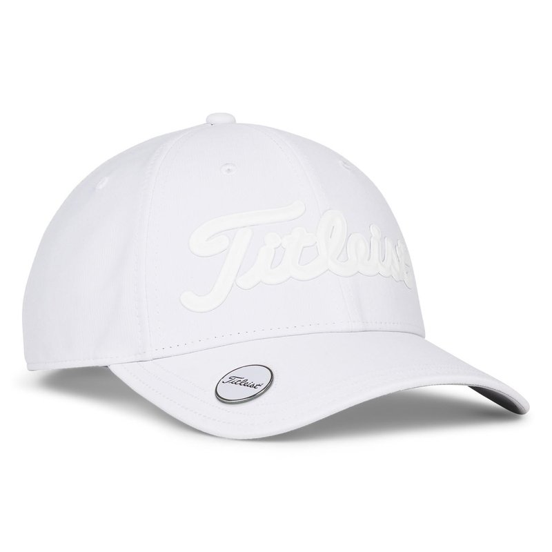 Titleist Players Ball Marker casquette homme, blanc/blanc