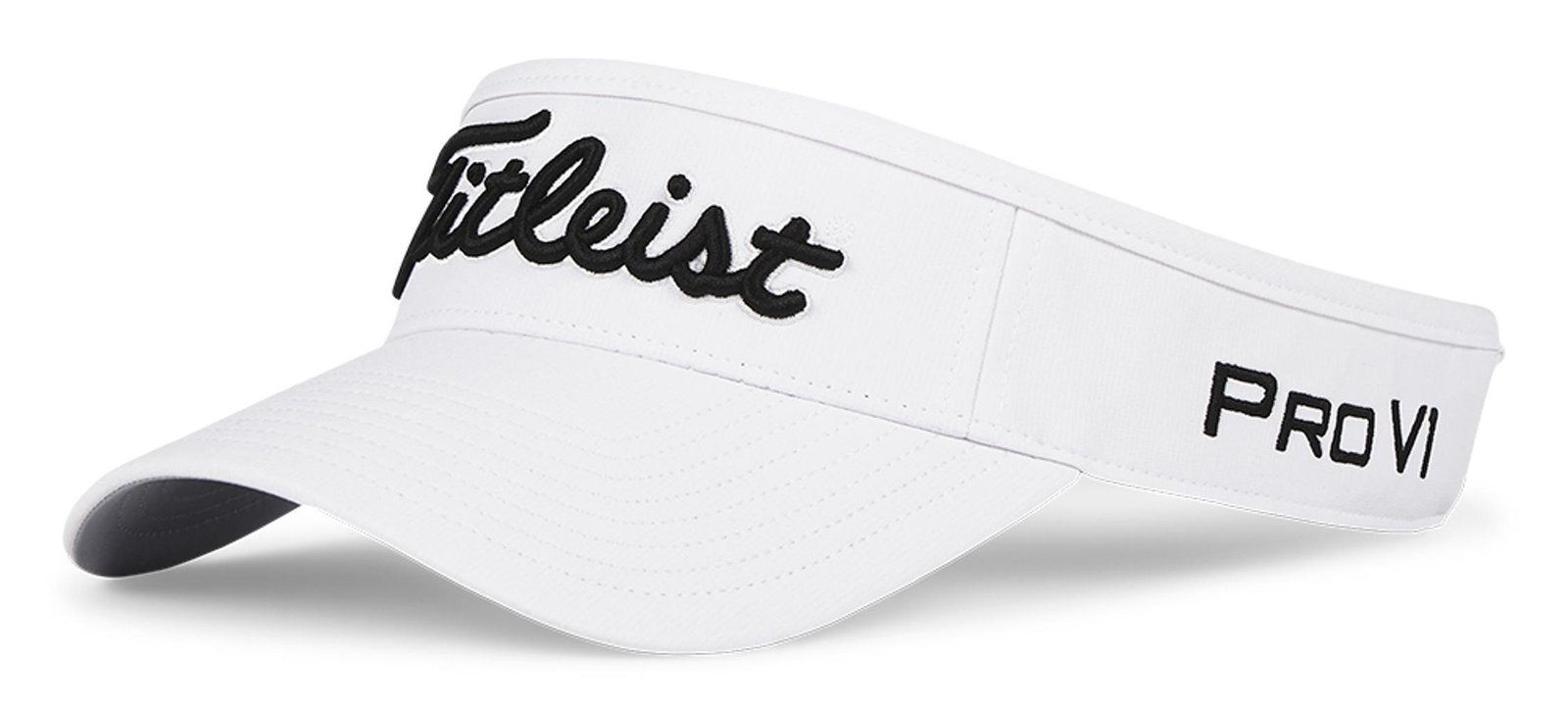 Titleist Tour Performance visière homme, blanc/noir