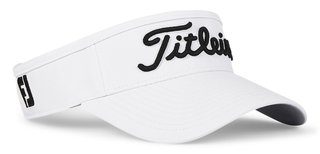 Titleist Tour Performance visière homme, blanc/noir