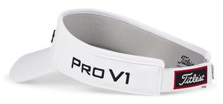 Titleist Tour Performance visière homme, blanc/noir