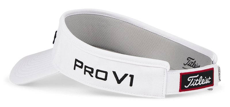 Titleist Tour Performance visière homme, blanc/noir