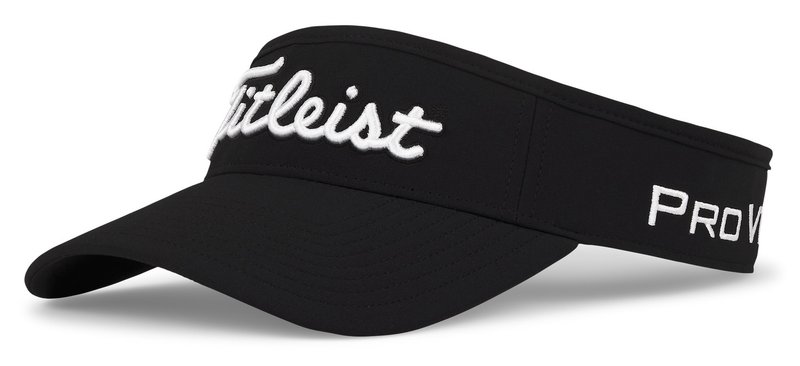 Titleist Tour Performance visière homme, noir/blanc