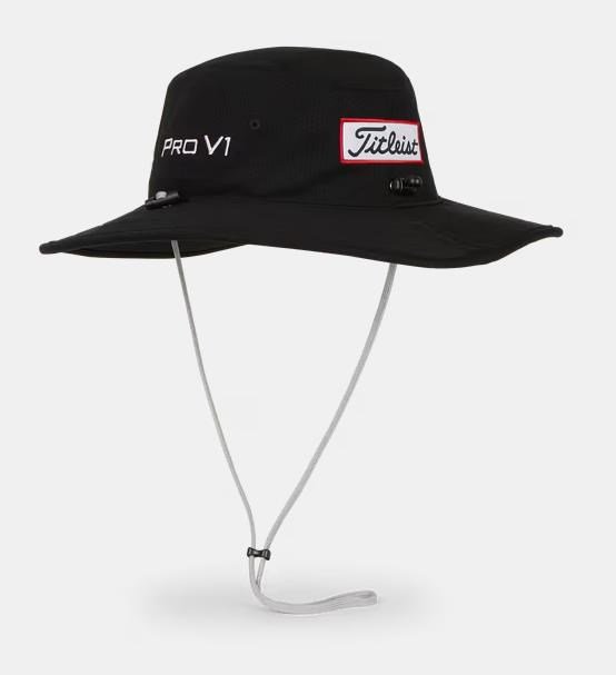 Titleist Tour Aussie chapeau homme, noir/blanc