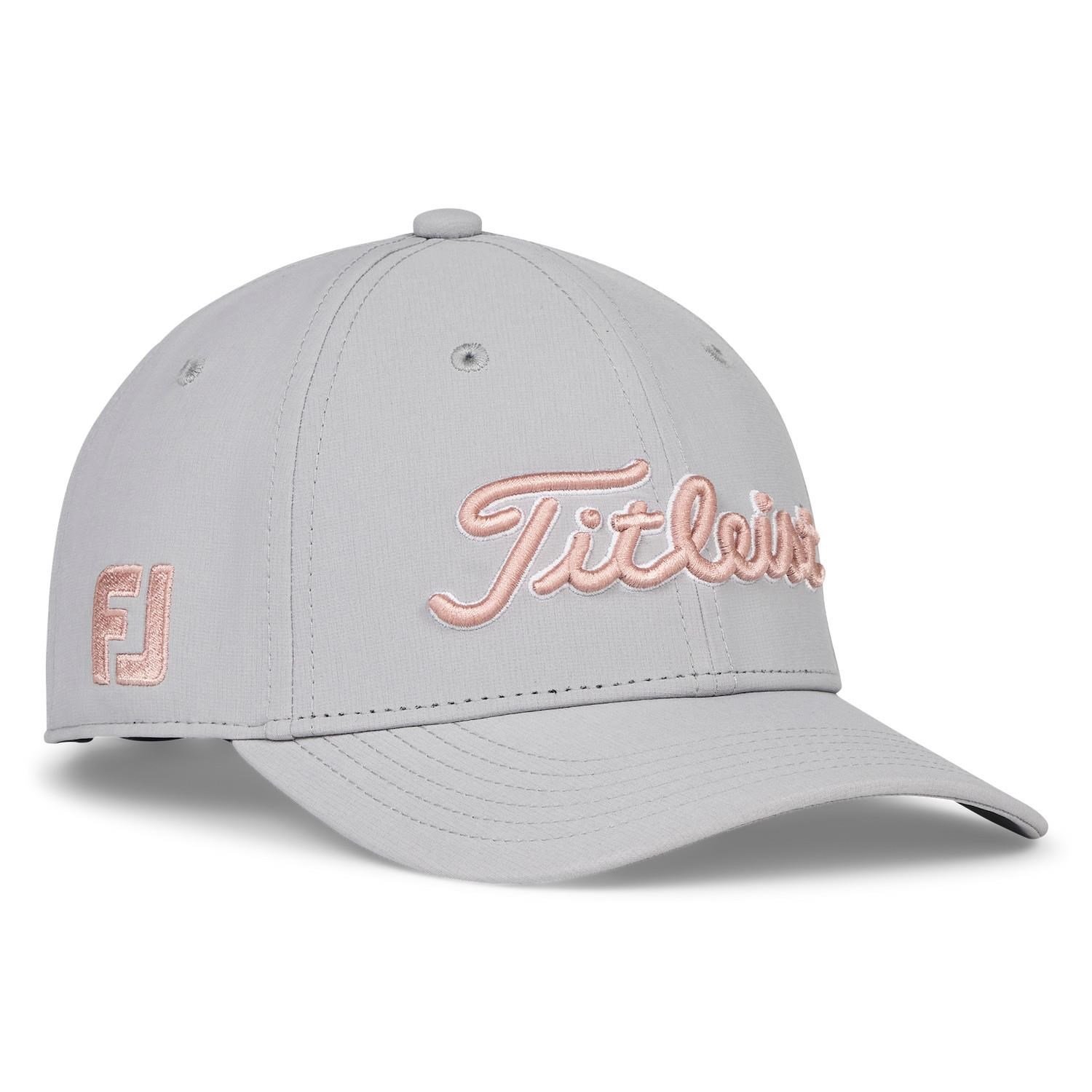 Titleist Junior Tour Performance casquette junior, gris/rose pâle