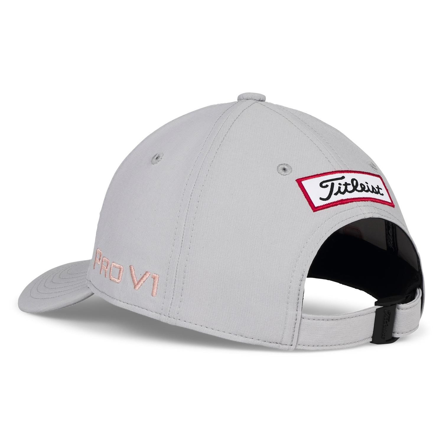 Titleist Junior Tour Performance casquette junior, gris/rose pâle