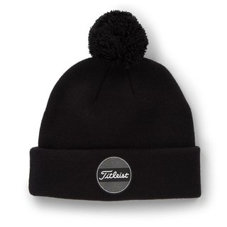 Titleist Boardwalk Pom Pom bonnet d'hiver, noir