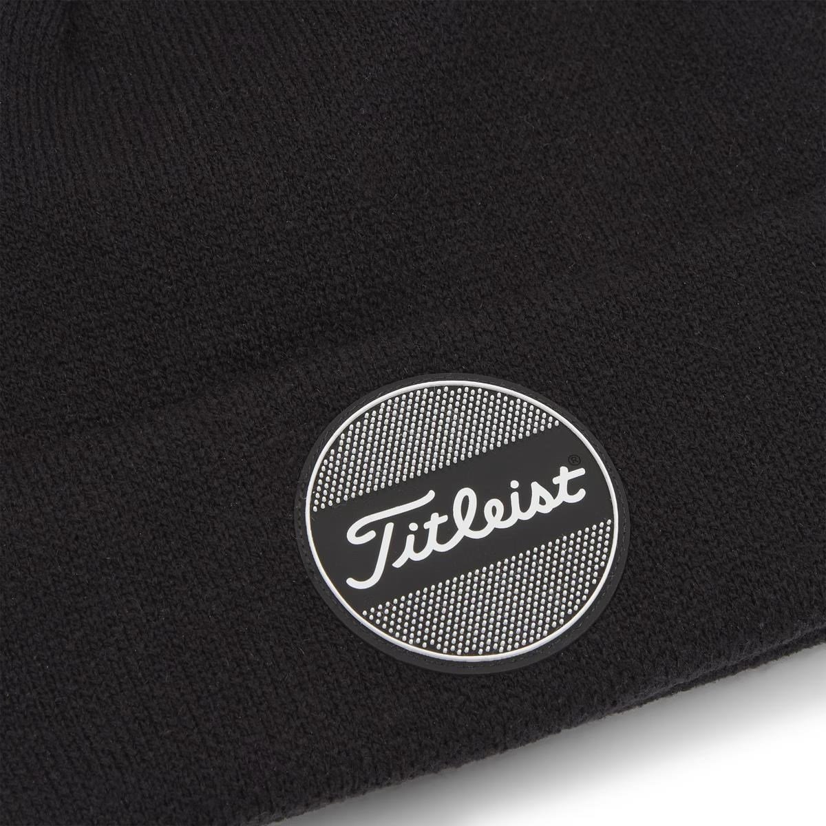 Titleist Boardwalk Pom Pom bonnet d'hiver, noir