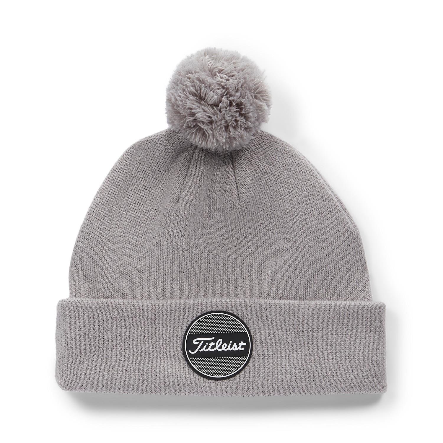 Titleist Boardwalk Pom Pom bonnet d'hiver homme, gris