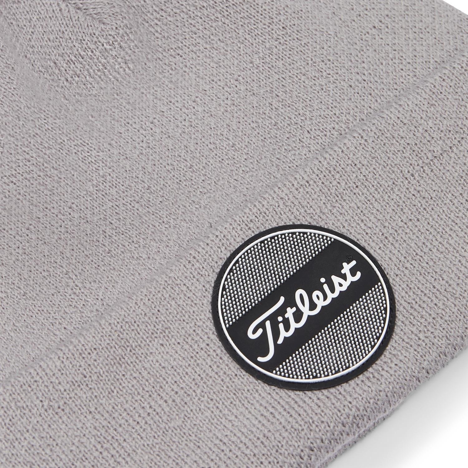 Titleist Boardwalk Pom Pom bonnet d'hiver homme, gris