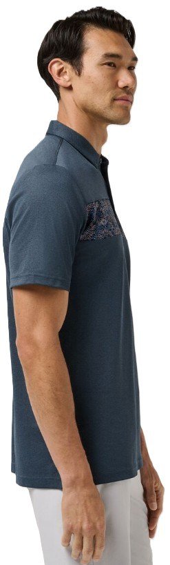 Travis Mathew Good Good Acropolis polo homme, mood indigo/vintage indigo