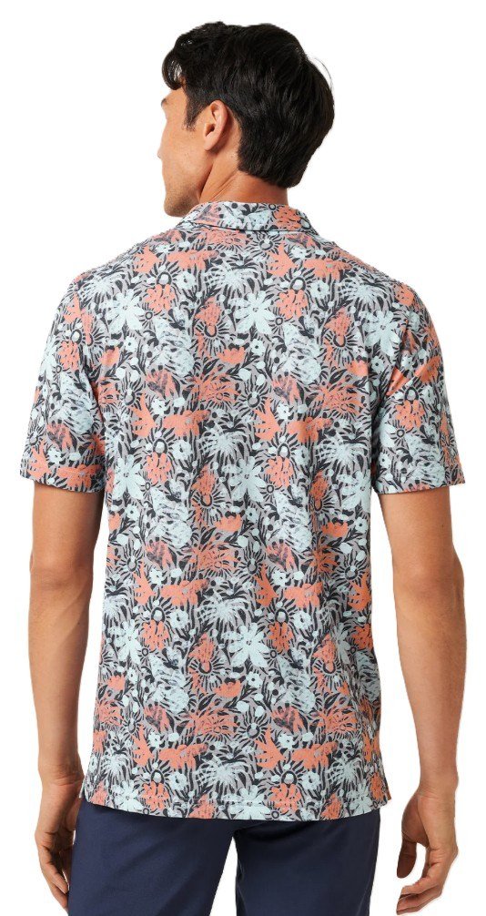Travis Mathew Featherweight Sand polo homme, heather medium grey