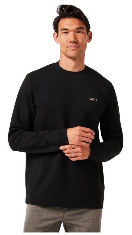 Travis Mathew Man About Town sweat-shirt homme, noir