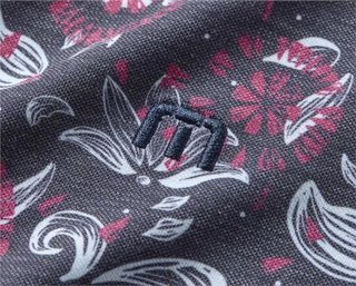 Travis Mathew FEATHERWEIGHT FLOURISH polo homme, mood indigo/vintage indigo