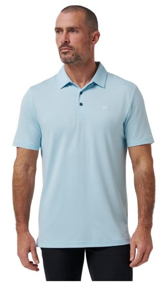 Travis Mathew Featherweight polo homme, cory blue