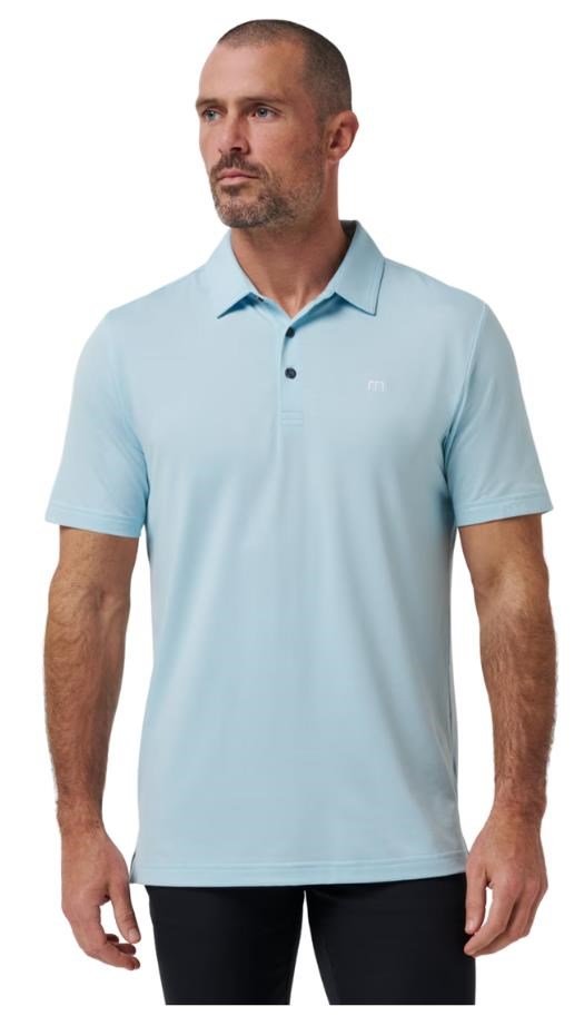 Travis Mathew Featherweight polo homme, cory blue