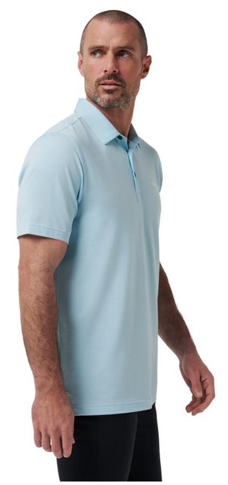 Travis Mathew Featherweight polo homme, cory blue