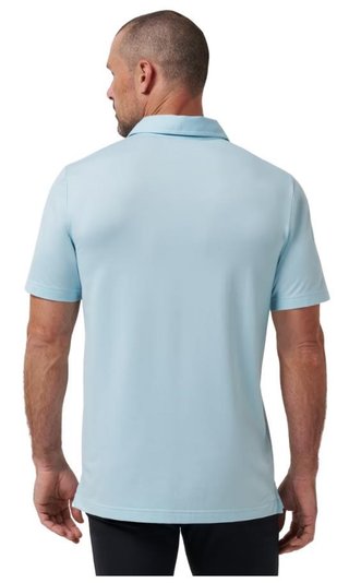 Travis Mathew Featherweight polo homme, cory blue