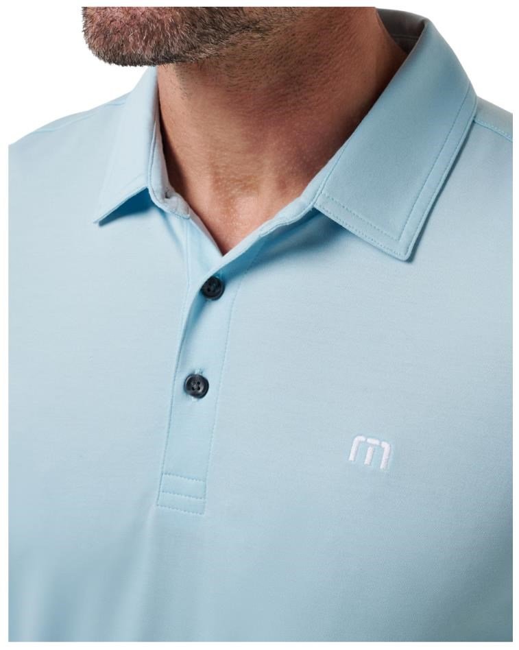 Travis Mathew Featherweight polo homme, cory blue