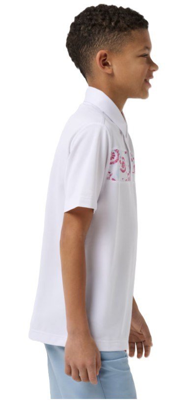 Travis Mathew Good Good Flourish junior polo, blanc