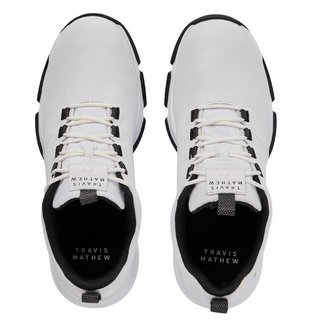 Travis Mathew The Ringer II chaussures de golf homme, blanches
