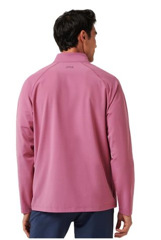 Travis Mathew Air Tram Quarter Zip hoodie homme, rose wine