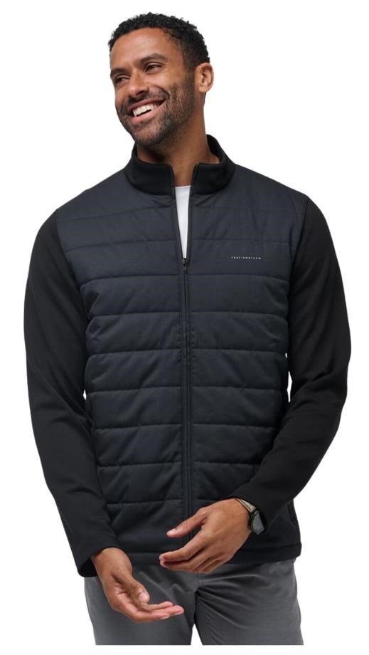 Travis Mathew Point of Sail Full Zip veste homme, noir