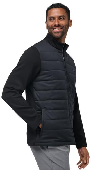 Travis Mathew Point of Sail Full Zip veste homme, noir