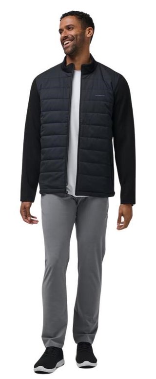 Travis Mathew Point of Sail Full Zip veste homme, noir