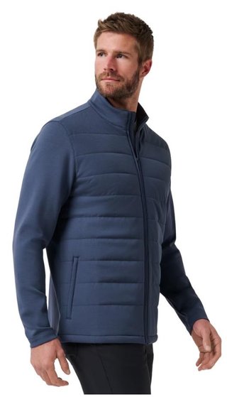 Travis Mathew Point of Sail Full-Zip veste homme, mood indigo