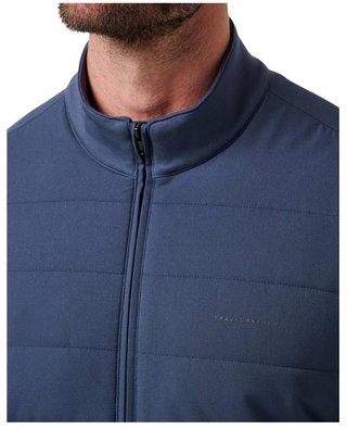 Travis Mathew Point of Sail Full-Zip veste homme, mood indigo