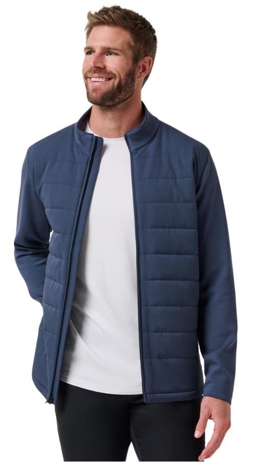 Travis Mathew Point of Sail Full-Zip veste homme, mood indigo