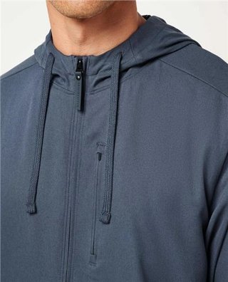 Travis Mathew Deepspace Full Zip hoodie homme, mood indigo/vintage indigo