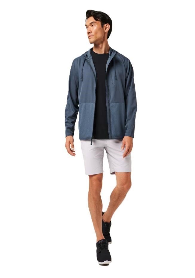 Travis Mathew Deepspace Full Zip hoodie homme, mood indigo/vintage indigo
