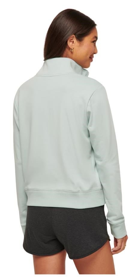 Travis Mathew Cloud Fleece Half-Zip sweat femme, ether