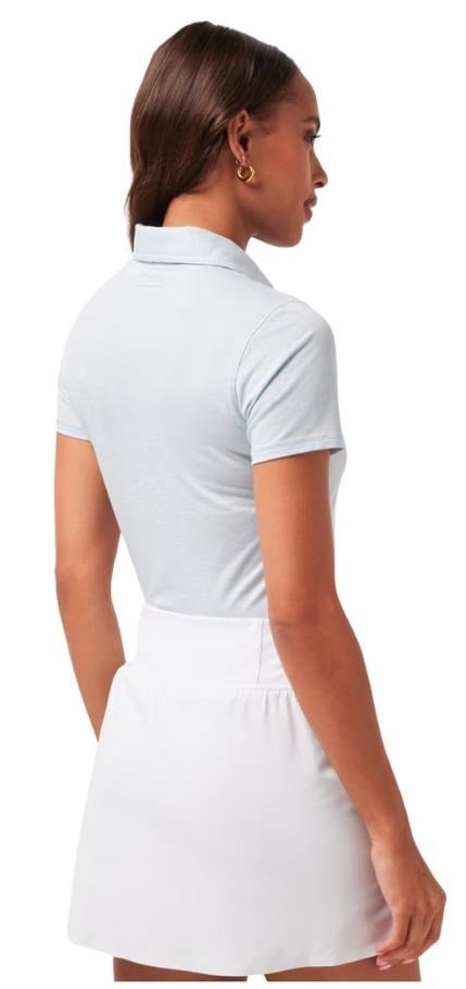 Travis Mathew Featherweight Active polo femme, heather kentucky blue